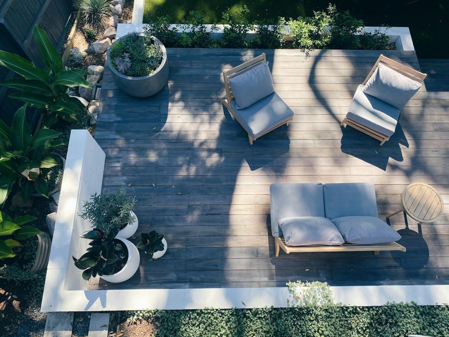 Deck garden, Webster