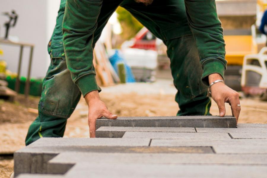 Paver patio, Hilton