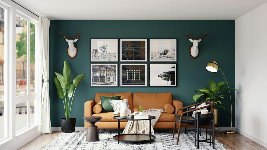 Accent wall, Brighton